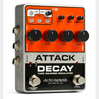 Electro-Harmonix Attack Decay -Tape Reverse Simulator-【オリジナルを再解釈した1台・45%OFF!!】