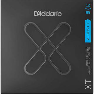 D'Addario XT 80/20 BRONZE LIGHT XTABR1253【12-53/アコースティックギター弦】