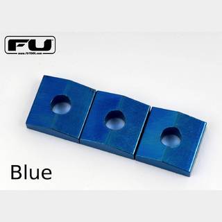 FU-Tone Titanium Lock Nut Block Set (3) -BLUE-【Webショップ限定】