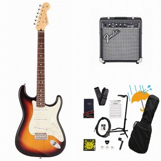 FenderMade in Japan Hybrid II Stratocaster Rosewood FB 3-Color Sunburst Fender 10Wアンプ付属エレキギター初