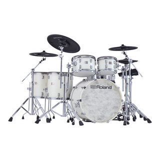 Roland V-Drums Acoustic Design VAD716-PW w/KD-22-PW & DTS-30S