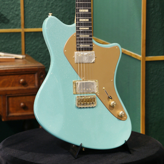 Balaguer Guitars The Espada T-BAR 2.0 (Tony Pizzuti Signature Model), Gloss Metallic Cool Green