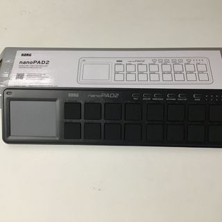 KORG nanoPAD2 BK (ブラック) MIDIコントローラー スリムライン USB【メーカー再生品】