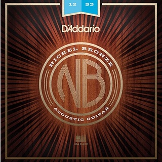D'AddarioNickel Bronze Acoustic Guitar Strings NB1253 Light 12-53【渋谷店】