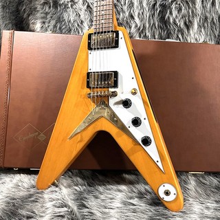 Epiphone  Inspired by Gibson Custom Shop 1958 Korina Flying V Aged Natural