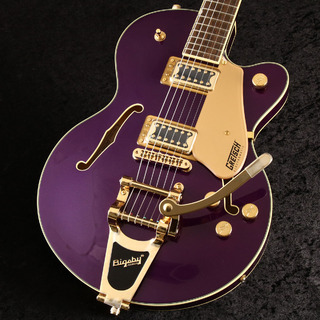 GretschG5655TG Electromatic Center Block Jr. Single-Cut with Bigsby and Gold Hardware Laurel Fingerboard Am