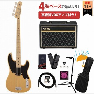 Fender Made in Japan Traditional Orignal 50s Precision Bass Maple FB Butterscotch Blonde VOXアンプ付属エレ