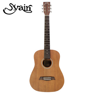 S.YairiYM-02 MH (Mahogany) ミニギター アコースティックギター マホガニー ソフトケース付属Compact-Acoustic シ