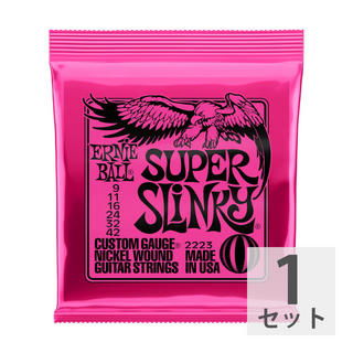 ERNIE BALL 【1セット】 アーニーボール 09-42 Super Slinky (2223) エレキギター弦