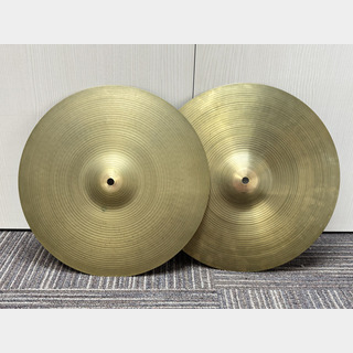 Zildjian VINTAGE ZILDJIAN A 70's 白ヌキロゴ NewBeat HiHats 14インチ