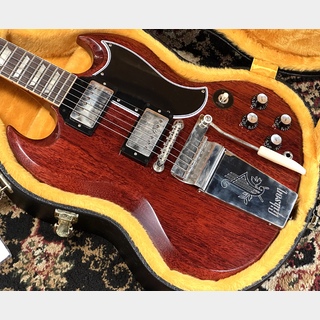 Gibson Custom Shop Historic Collection 1964 SG Standard Reissue w/Maestro Vibrola VOS "Cherry Red" #402494 [3.32kg] 