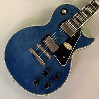 EpiphoneLes Paul Custom Quilt Viper Blue (バイパーブルー) エレキギター レスポールカスタム 島村楽器限定