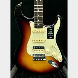 Fender American Ultra Stratocaster HSS-Ultra Burst/Rosewood-【US23027476】【3.70kg】