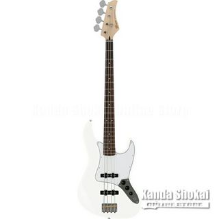 Greco WSB-STD, White / Rosewood Fingerboard