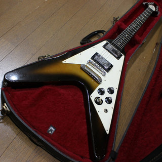 Gibson Flying V Goldburst フライングV ゴールドバースト 1981年製です