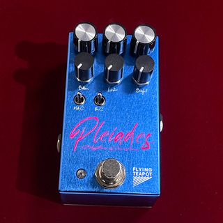 flyingteapotより、クリアで存在感のあるオーバードライブ・ペダル