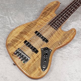 Fender ISHIBASHI FSR MIJ Hybrid II Jazz Bass V Myrtle Top Alder Back Natural【新宿店】