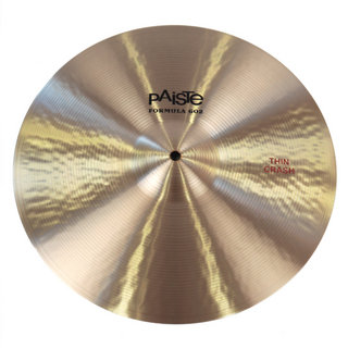 PAiSTe【中古】 PAISTE パイステ Formula 602 Classic Thin Crash 16インチ クラッシュシンバル