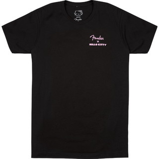 Fender Clothing & Collectibles Fender x Hello Kitty Black Back Logo Tee XL-Size フェンダー Tシャツ【WEBSHOP