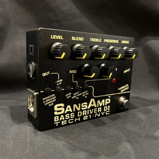 TECH21 SansAmp BASS DRIVER DI V2【定番中の定番ベース用プリアンプ】