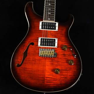 Paul Reed Smith(PRS) SE Custom24 Semi-Hollow Piezo Orange Tiger Smokeburst