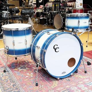 C&C CUSTOM DRUMS 【イケベ大阪夏祭りバーゲン！】USED 中古 Player Date I 3pc Set [20BD，16FT，13TT/Classic Blue & Si...