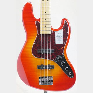 Fender 2024 Collection Made in Japan Hybrid II Jazz Bass(Sunset Orange Transparent)