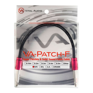 Vital Audioバイタルオーディオ VA-Patch-F-0.4m SS 40センチ パッチケーブル