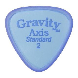 Gravity Guitar PicksAxis -Standard Master Finish- GAXS2M 2.0mm Blue ギターピック