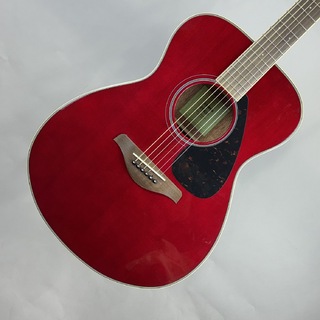YAMAHA FS820 RR (ルビーレッド) アコースティックギター【現物画像】