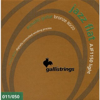 Galli Strings AJF1150 Light 80/20 Bronze アコースティックギター弦 .011-.050【WEBSHOP】