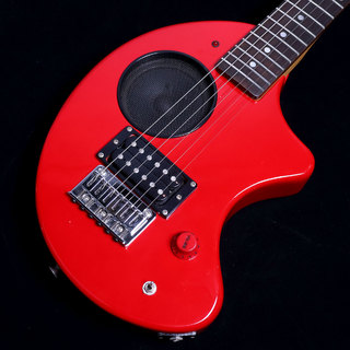 FERNANDES ZO-3/RED 専用ハードケース付属 スピーカー内蔵ミニエレキギター 【中古】