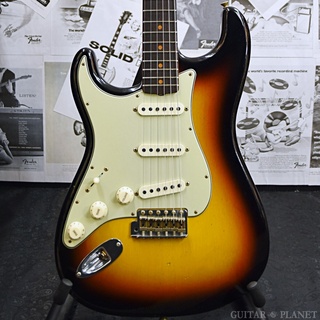Fender Custom Shop Guitar Planet Exclusive 1960 Stratocaster Journeyman Relic Left Handed -Faded/Aged 3 Color Sunburst-