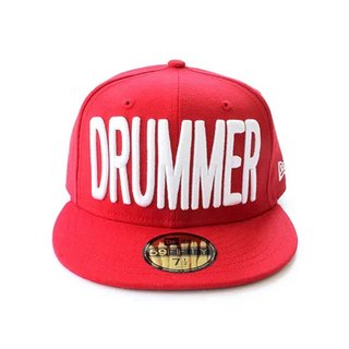 DRUMMERS TOP TEAM DRUMMERS TOP TEAM x NEWERA DTT "DRUMMER" CAP 03 RED/WHITE L【池袋店】