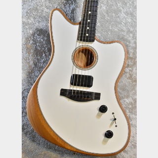 Fender AMERICAN ACOUSTASONIC JAZZMASTER Arctic White 【2.61kg】【横浜店】