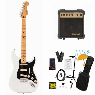 Fender Player II Stratocaster Maple FB Polar White エレキギター PG-10アンプ付属エレキギター初心者セットR【W