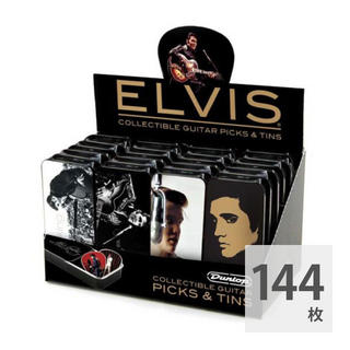 Jim Dunlop EPPT24 Elvis Presley Dispaly Boxes ピックケース付き ギターピック 24セット