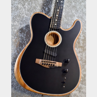 Fender AMERICAN ACOUSTASONIC TELECASTER Black #US223278A【軽量2.23kg!】