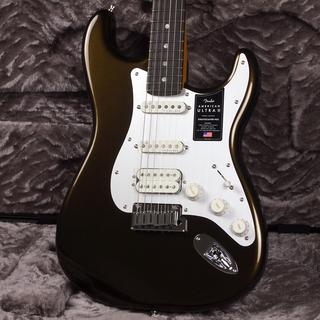 Fender American Ultra II Stratocaster HSS Ebony Fingerboard ~Texas Tea~