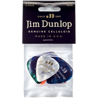 Jim Dunlop PVP106 セルロイドギターピック ミディアム バラエティパック 12枚入