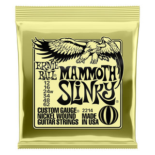 ERNIE BALLアーニーボール 2214 Mammoth Slinky 12-62 エレキギター弦×3セット