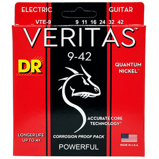 DRVERITAS VTE-9 LITE 009-042 エレキギター弦【ディーアール ヴェリタス】