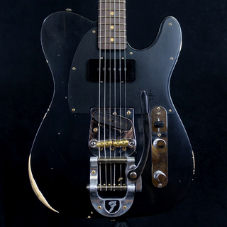 Fender Custom Shop Limited Edition 1960 Tele Bigsby Relic Aged Black