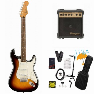 Squier by FenderClassic Vibe 60s Stratocaster Laurel FB 3-Color Sunburst エレキギター PG-10アンプ付属エレキギター初