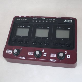 ZOOM B3 / Bass Effects & Amp Simulator 【渋谷店】