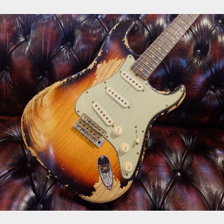 Fender Custom Shop 1963 Stratocaster Super Heavy Relic / Super Faded Aged 3Tone Sunburst [3.52kg]