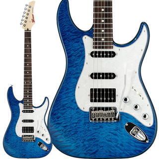 Greco WS-ADV-G/QT Aqua Blue (アクアブルー) エレキギター ギグバッグ付属