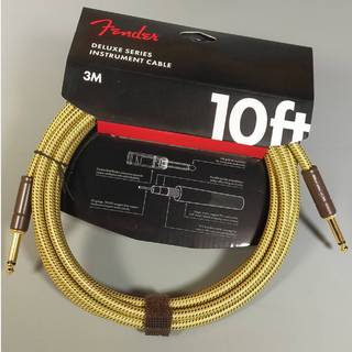 Fender DELUXE TWEED CABLE 10ft Tweed シールド 3m ストレート-ストレート