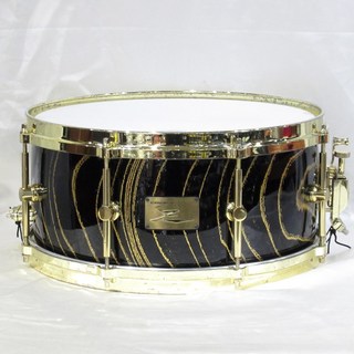 canopus 【USED】HS-1465-30th [Zelkova Snare Drum 30周年記念モデル ~金蘭~]【シェル割れ補修痕あり】
