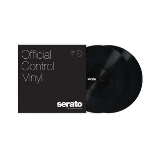 Serato 12" Serato Control Vinyl [Black] 2枚組 コントロールバイナル